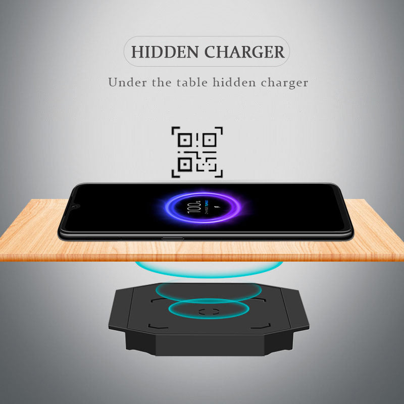 Long-distance Desktop Hidden Wireless Charging And Fast Charging.