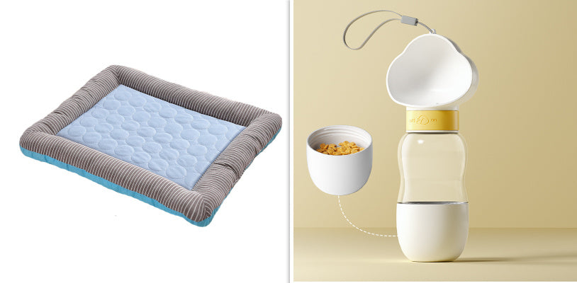 Esterilla refrescante para todo tipo de animales. Material suave para dormir en verano. Transpirable.