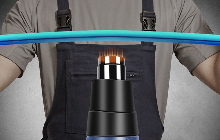 Heißluftpistole zur industriellen Kerzenherstellung