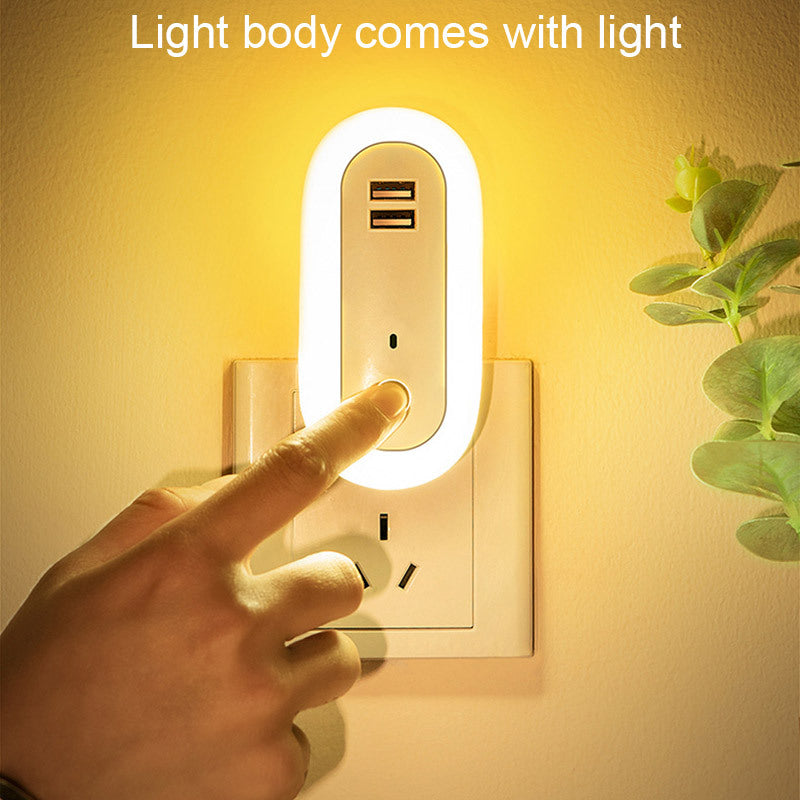 Wall Lamp USB Remote Control Timing Dimming Night Light