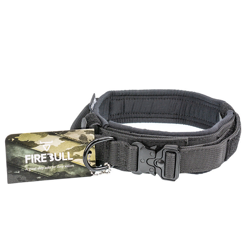 Correa de collar FIRE BULL táctica para mascotas