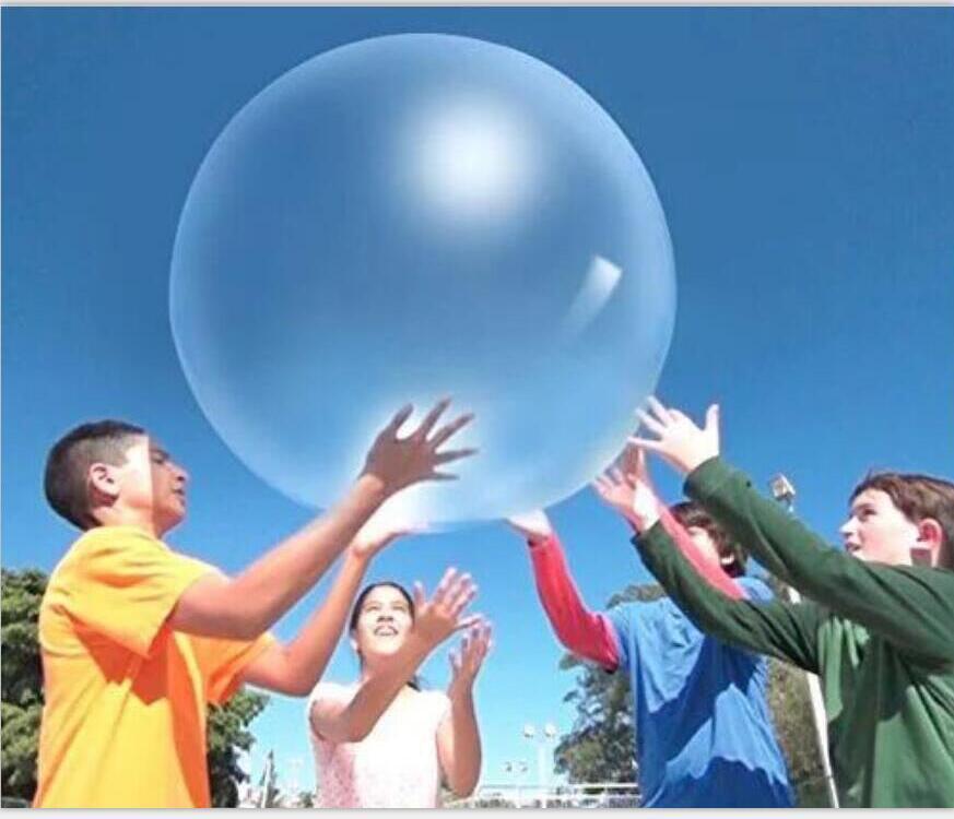 Pelota inflable grande elástica de juguete para niños