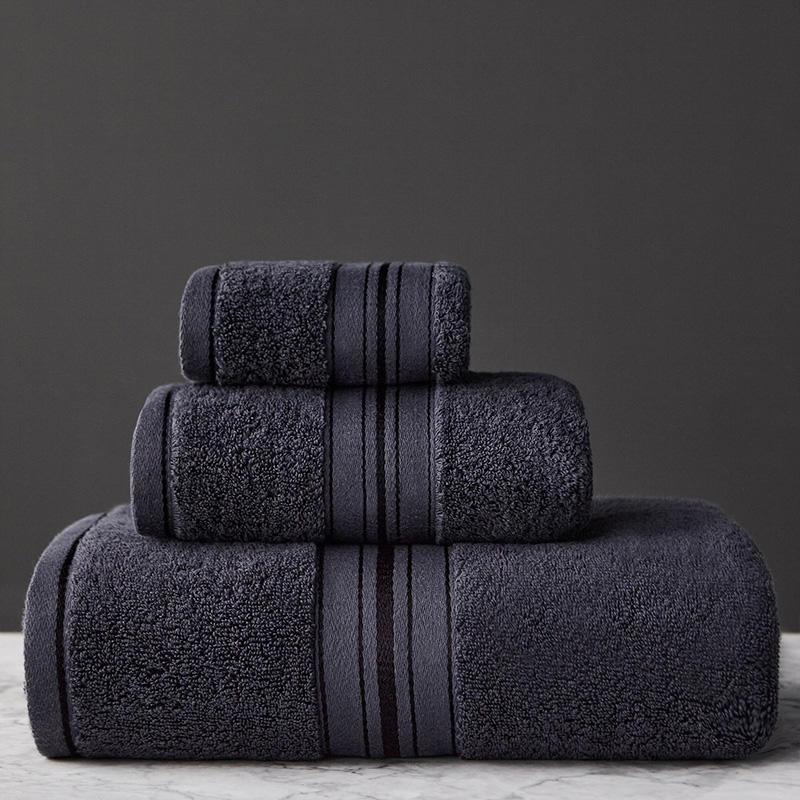 Pure Cotton Thick  Bath Towel Set