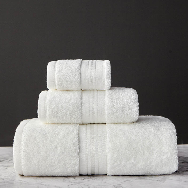 Pure Cotton Thick  Bath Towel Set