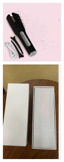 Arricciacapelli automatico wireless USB LCD Screen Ceramic Heating Anti-perm Arricciacapelli