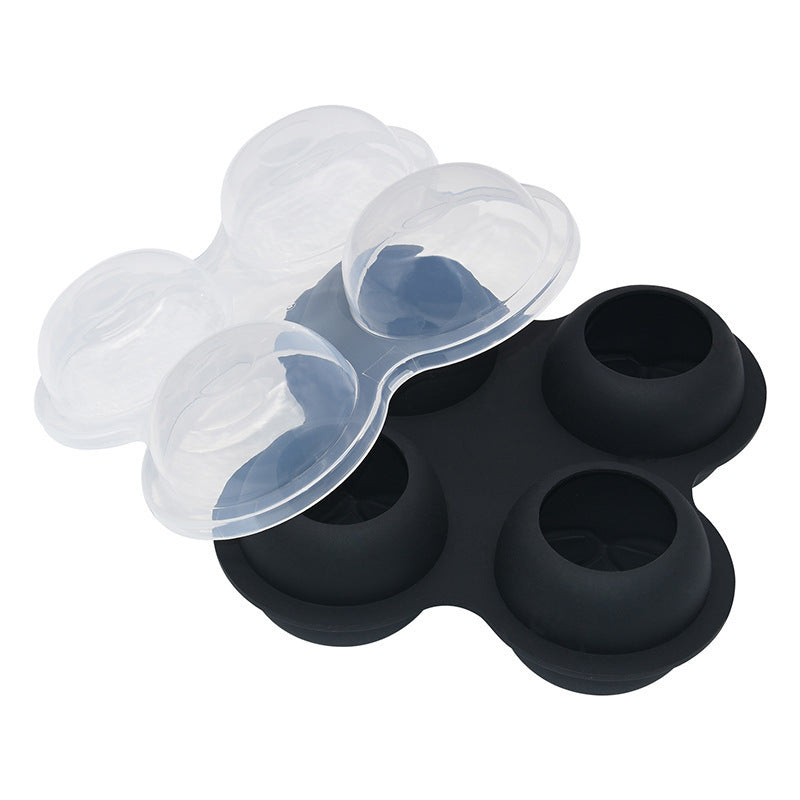 Moldes de hielo de silicona con forma de rosa grande en 3D