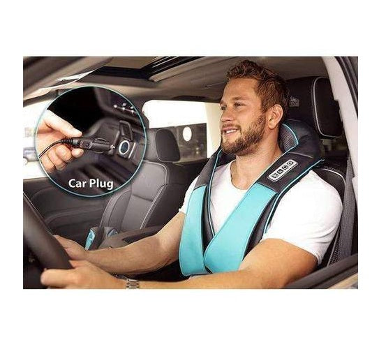 Masajeador para después del trabajo, relajación, calor, amasamiento profundo, diseño Shiatsu.