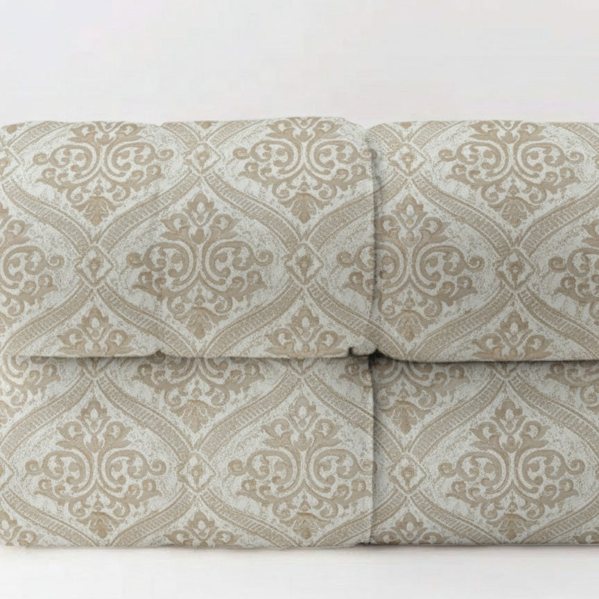 Trapunta Matrimoniale Perla Jacquard 270x270 cm | 350 gr. Hergestellt in Italien