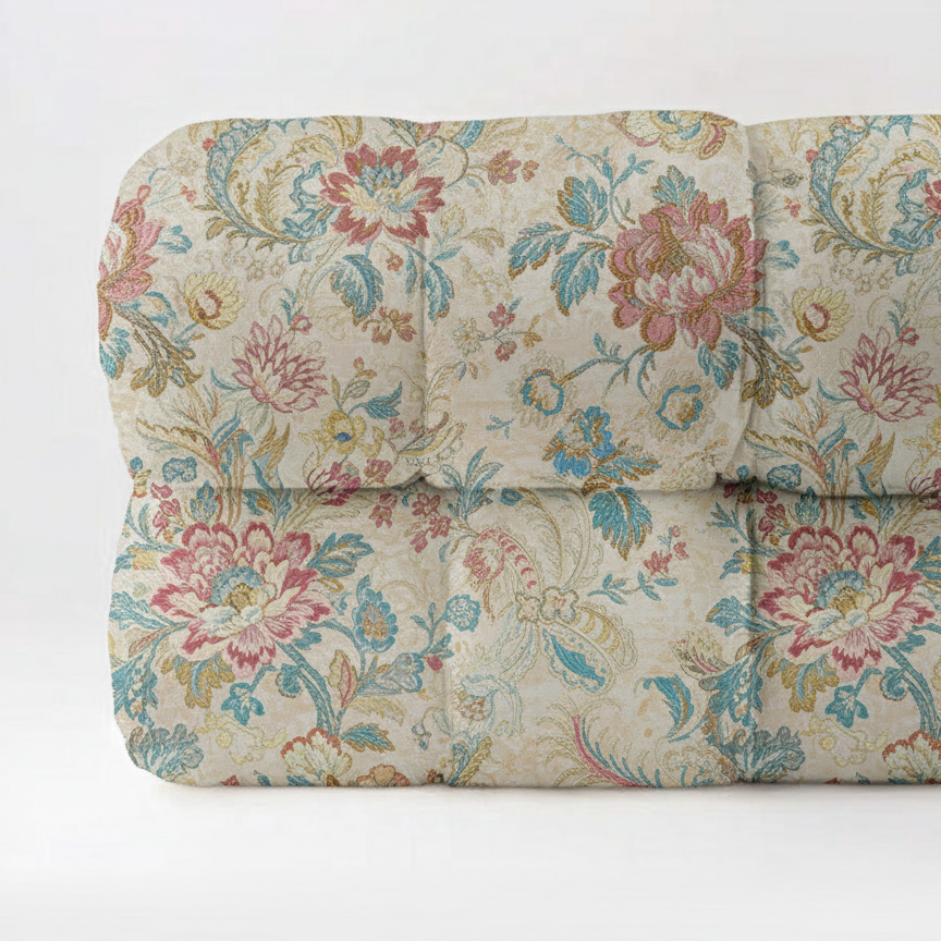 Trapunta Regina Matrimoniale Lampasso di Lusso 270x270 cm 