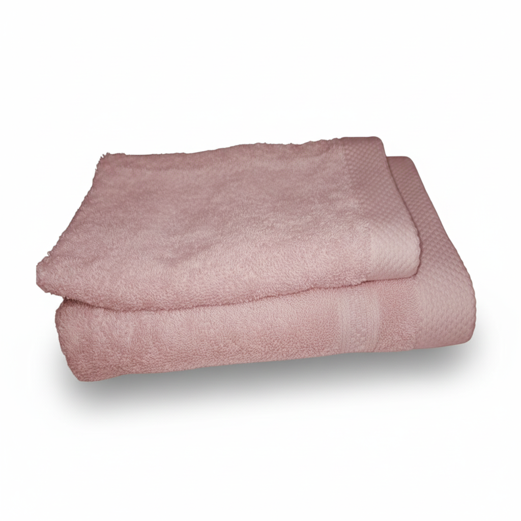 Set Asciugamani e Ospite Koet Tinta Unita - Spugna Idrofila 550 gr/mq