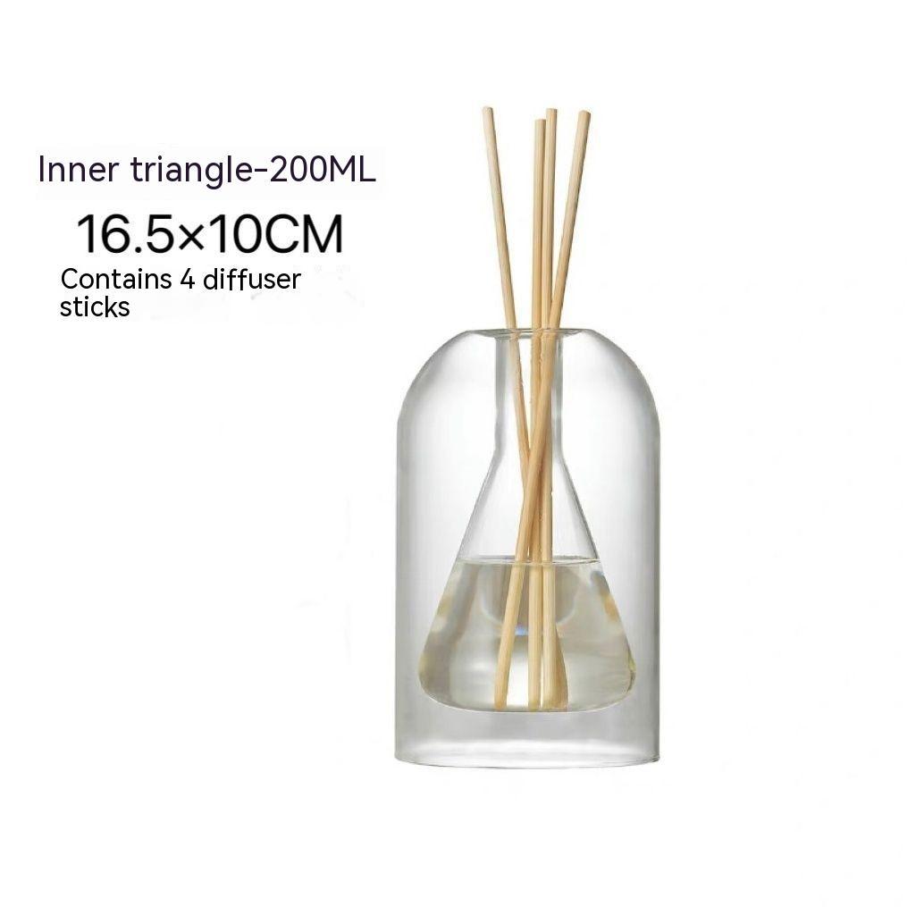 Vase Stilvolles Design Hochwertiges Glas