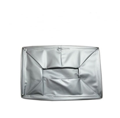 Scatola portaoggetti - pieghevole in plastica resistente foderata