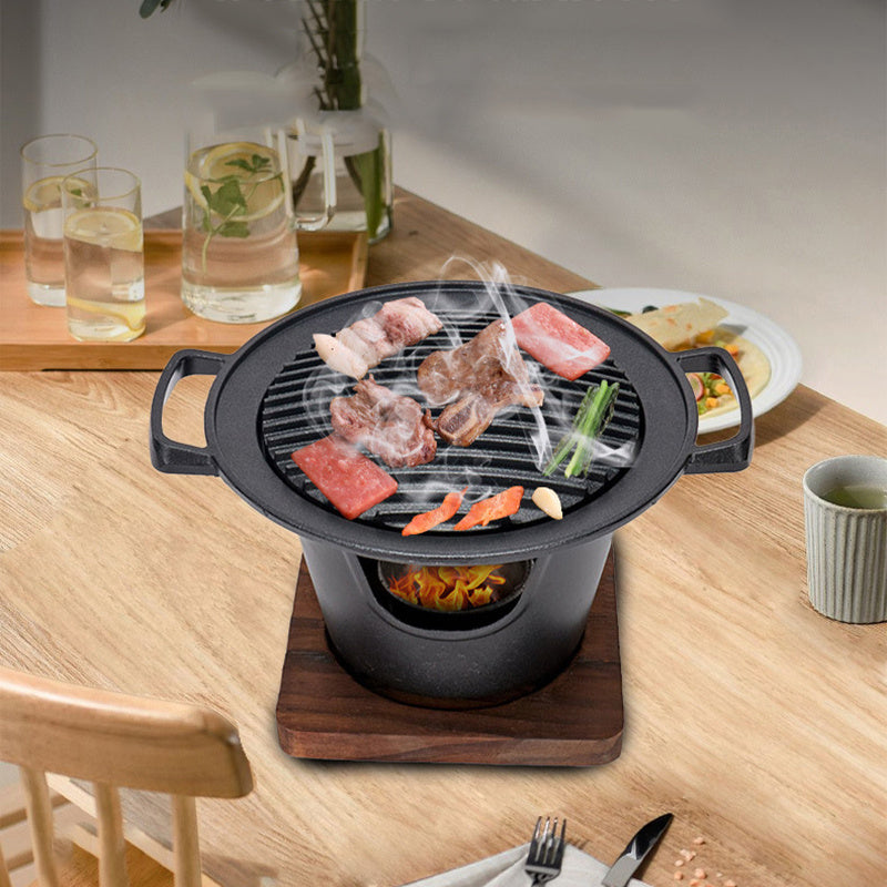 Sartén antiadherente BBQ Mini Grill, sin miedo a quemarse
