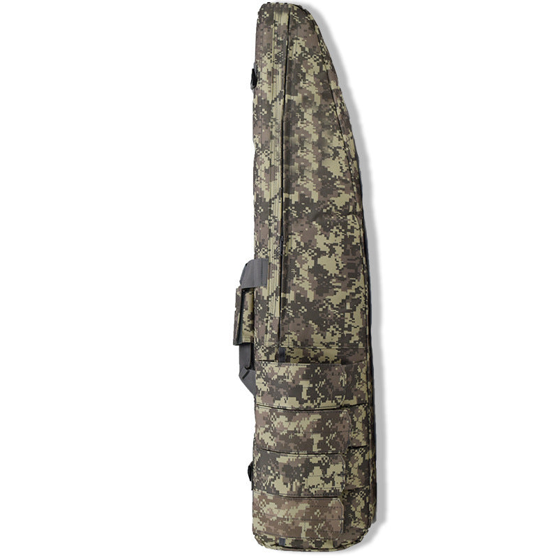 Bolsa para rifle o pesca nueva camuflaje impermeable y a prueba de golpes boca oblicua