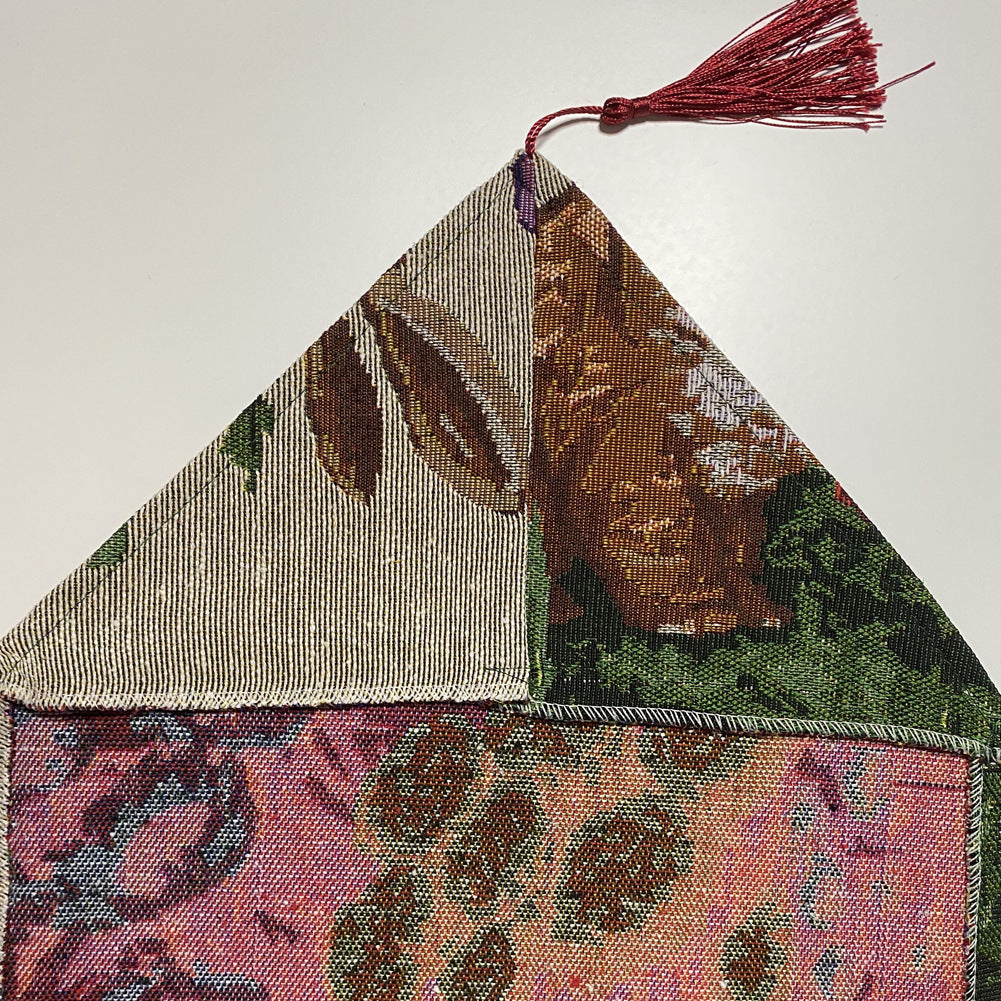 Tischläufer mit Osterhasen-Ei, Tischdecke im amerikanischen Dorfstil