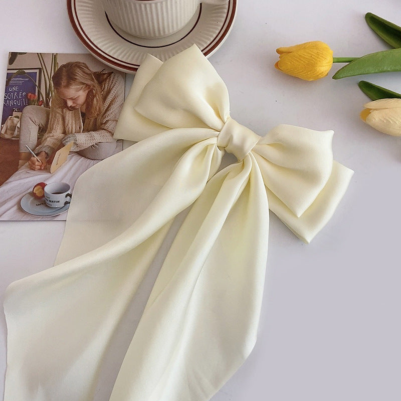 Spring Satin Ribbon Bow