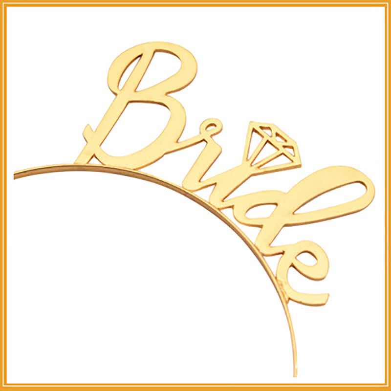 Velo da sposa per l'addio al nubilato della sposa.