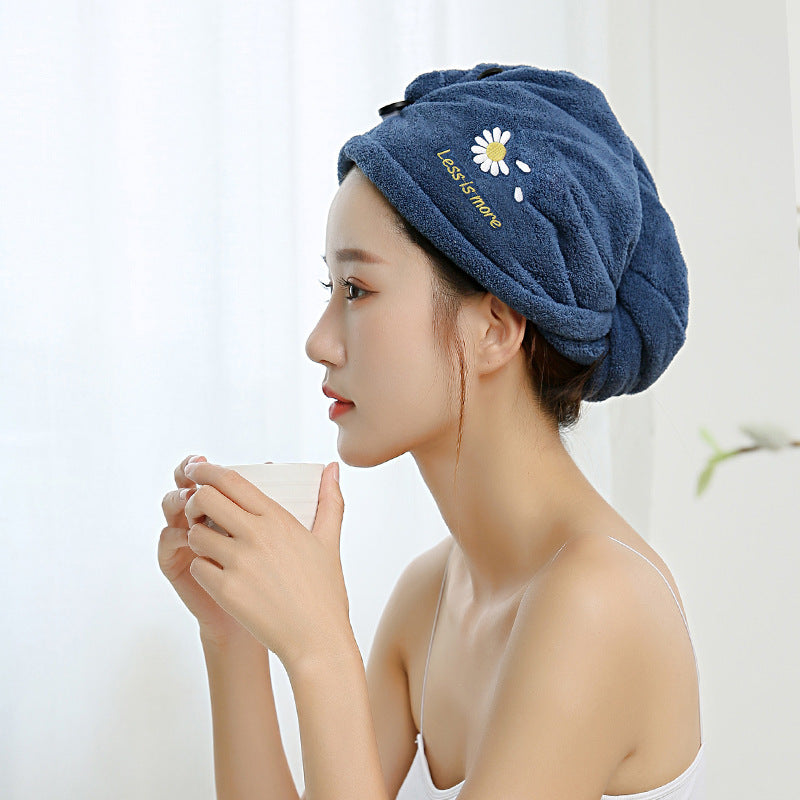 Water absorption headscarf fantastic after shower care.