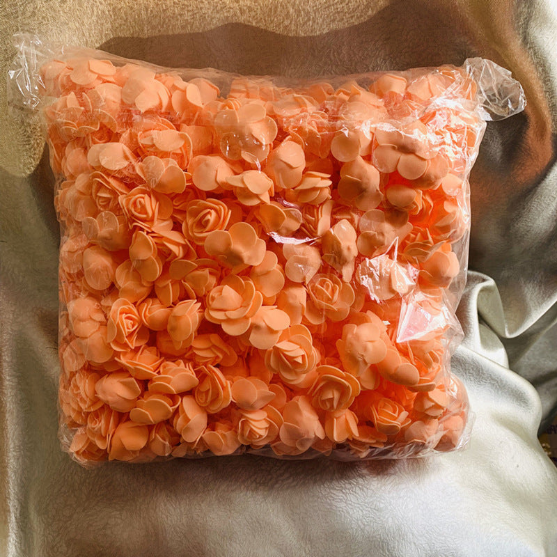 Diametro 3 cm Schiuma Rosa Fiori Artificiali 500 Pezzi