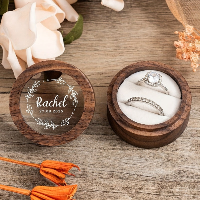 Ring- und Antragszeremonie-Box für die Hochzeitssaison