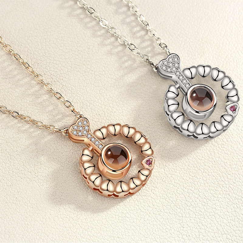 Ich liebe dich 100 Sprachen Liebesgedächtnis-Projektionskette