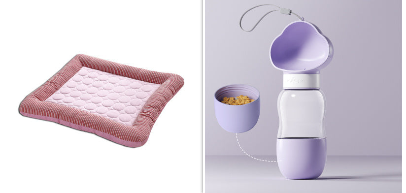 Esterilla refrescante para todo tipo de animales. Material suave para dormir en verano. Transpirable.