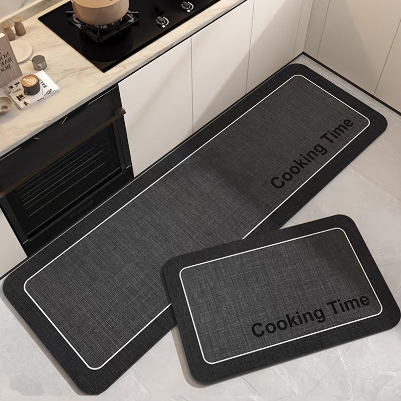 Vintage Style Earth Mat - Ultra Absorbent, Non-Slip Safety Mat for Bathroom, Kitchen, Prevents Slipping.