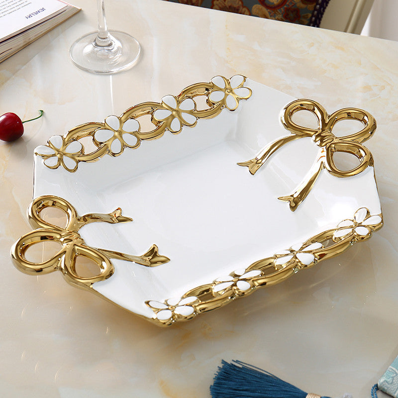 Nordic Obst Platte Licht Luxus Wohnzimmer Kaffee Tisch Hause