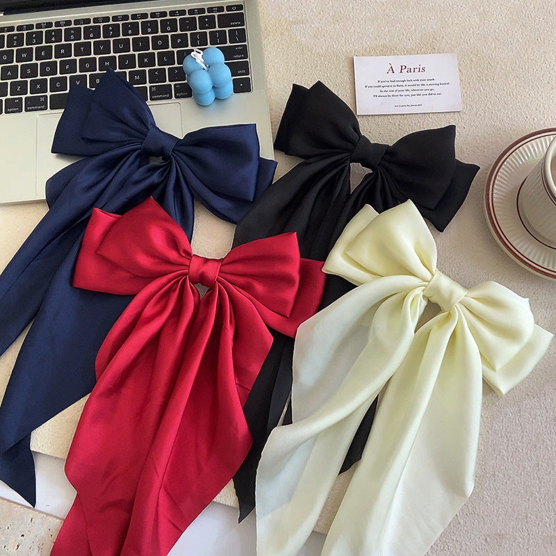 Spring Satin Ribbon Bow