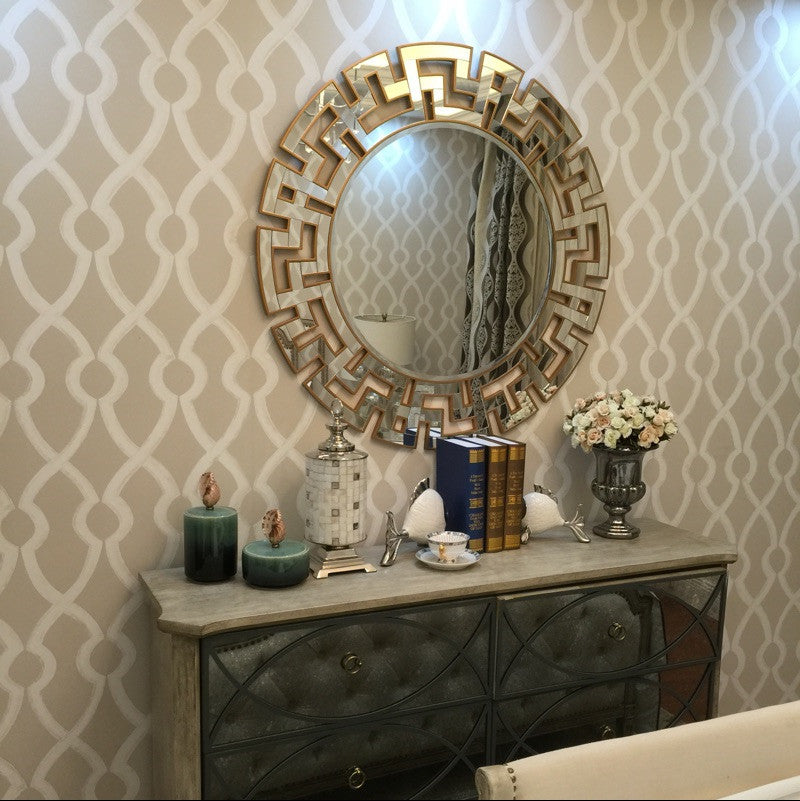 Kreativer Hängespiegel für den Esstisch im europäischen Stil