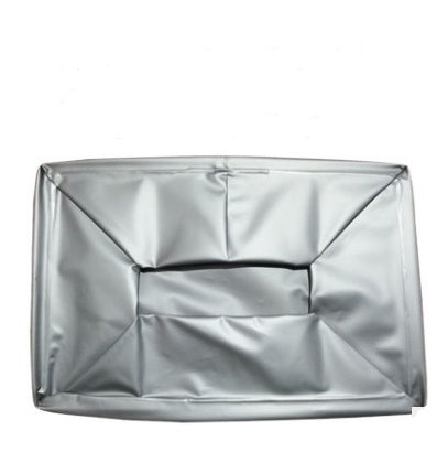 Scatola portaoggetti - pieghevole in plastica resistente foderata