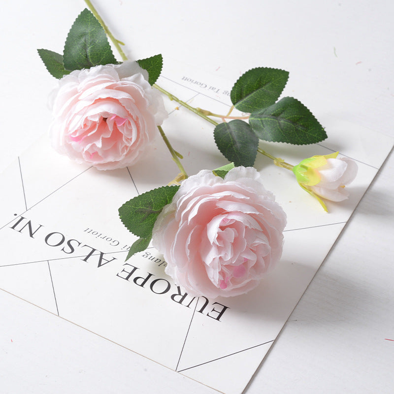 Decorazione Fiori di Peonia di Seta