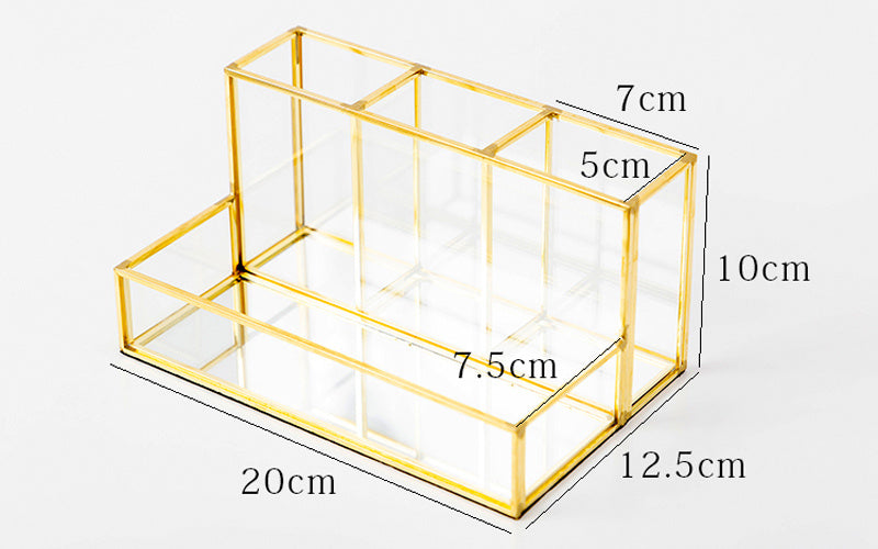 Caja de almacenamiento de herramientas para brochas de maquillaje