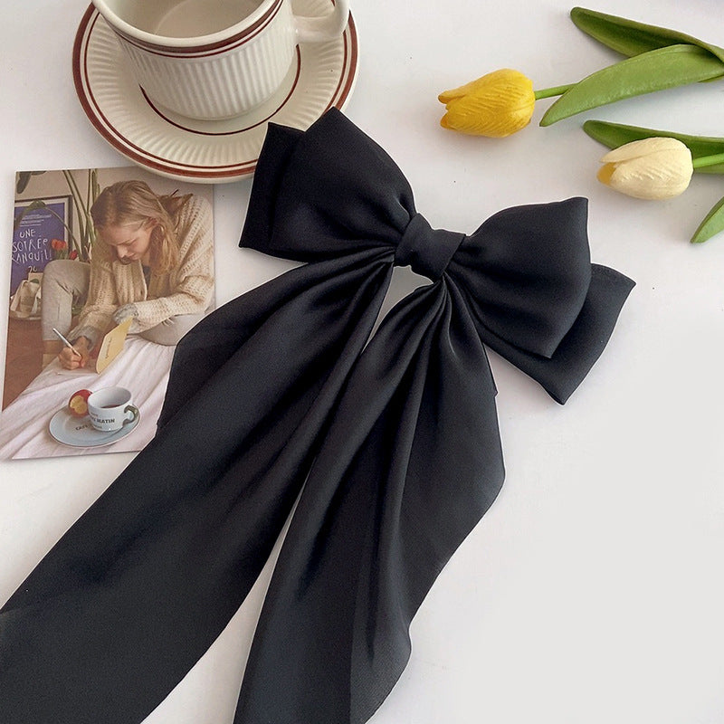 Spring Satin Ribbon Bow