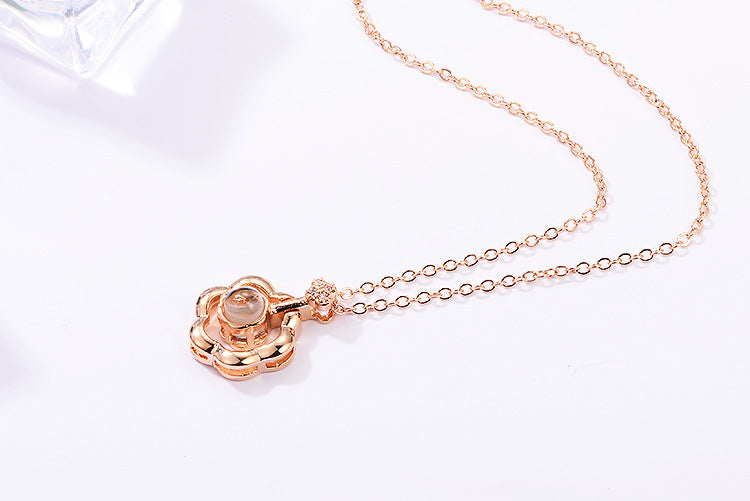 Ich liebe dich 100 Sprachen Liebesgedächtnis-Projektionskette