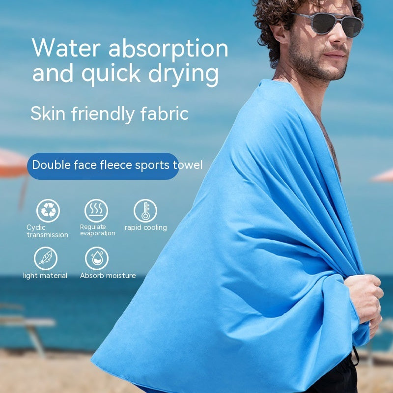 Towel Sweat-absorbent Double-sided Velvet Quick-drying Sports