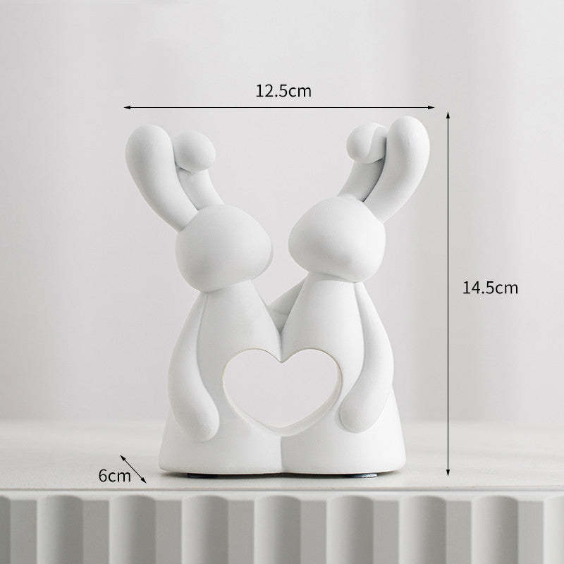 Kaninchen mit kleinen Beinen, lang