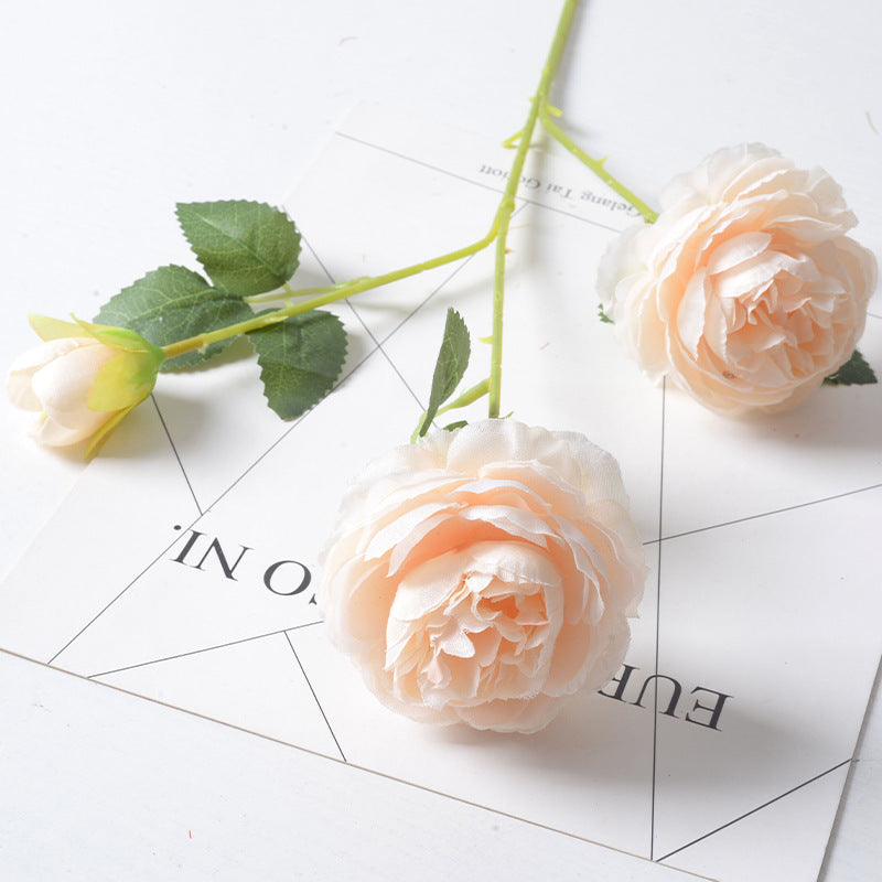 Decorazione Fiori di Peonia di Seta