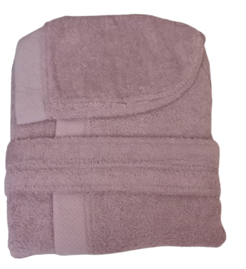 Accappatoio Spugna Cotone 500g Cappuccio Hecho en Italia Koet Uomo Donna Hotel Spa