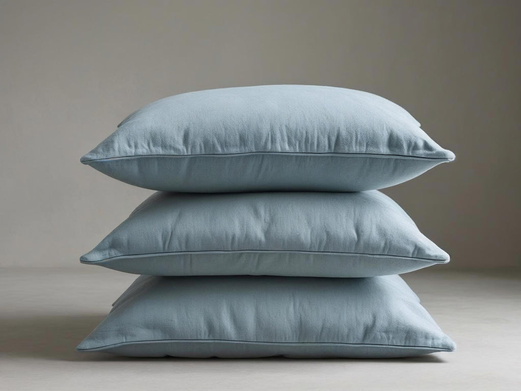 Cuscino Arredo in Cotone – Azzurro Laguna | Collezione Laguna