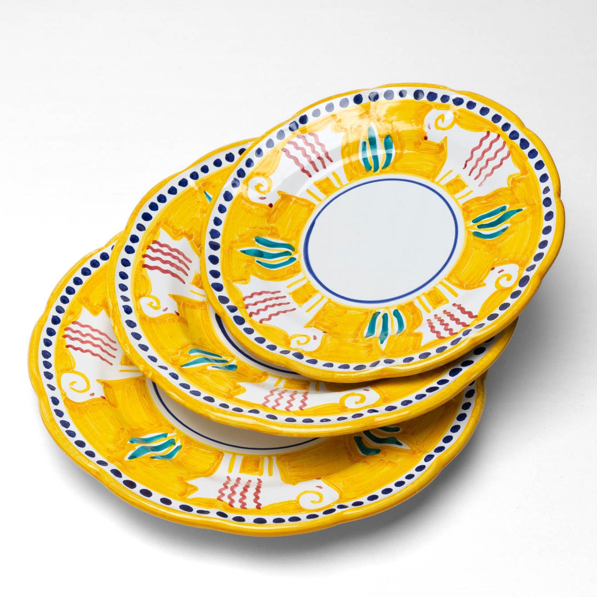 Tris Piatti Animali - Capra