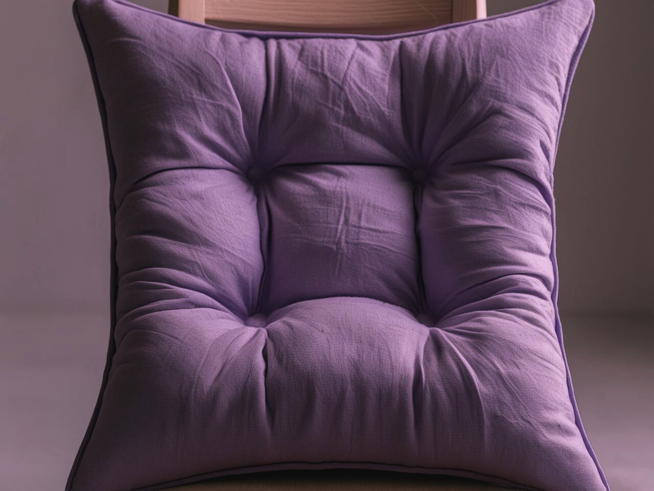 Coprisedia imbottito in cotone tinta unita – Modello Morbidone 42x42 cm | Linea Zalea