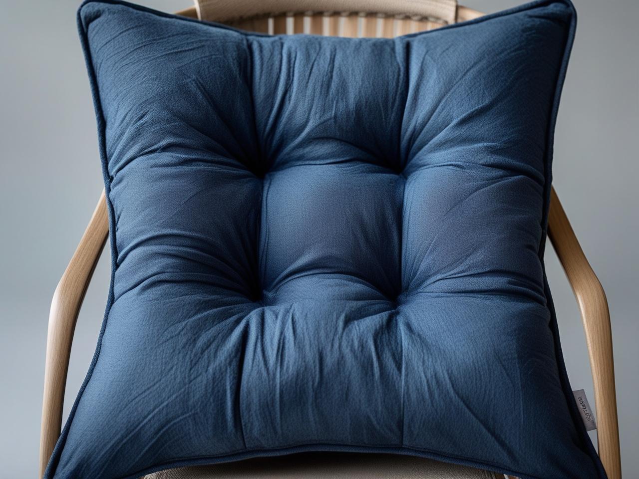 Coprisedia imbottito in cotone tinta unita – Modello Morbidone 42x42 cm | Linea Zalea