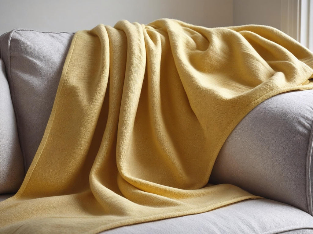 Foulard arredo „Notturna“ – Oro opaco