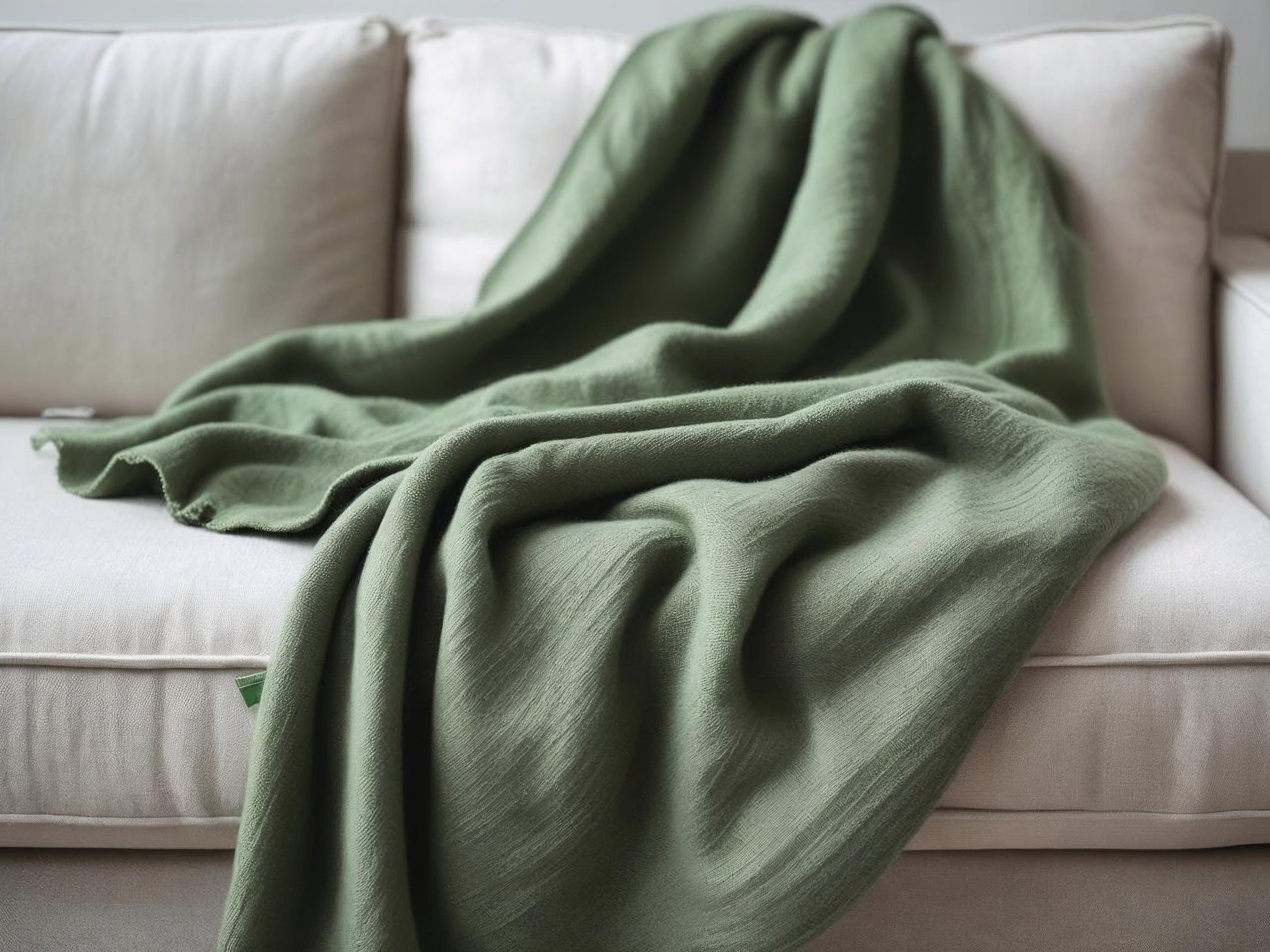 Foulard arredo „Laguna“ – Verde Acqua