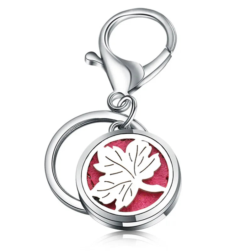 Love Key! Essential oil diffuser perfume Key Chain.