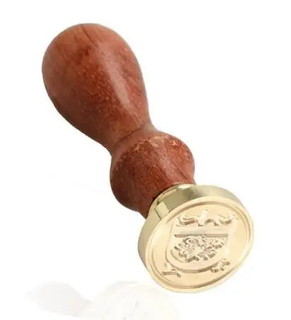 Timbro di ceralacca antico classico 26 lettere iniziali dell'alfabeto AZ