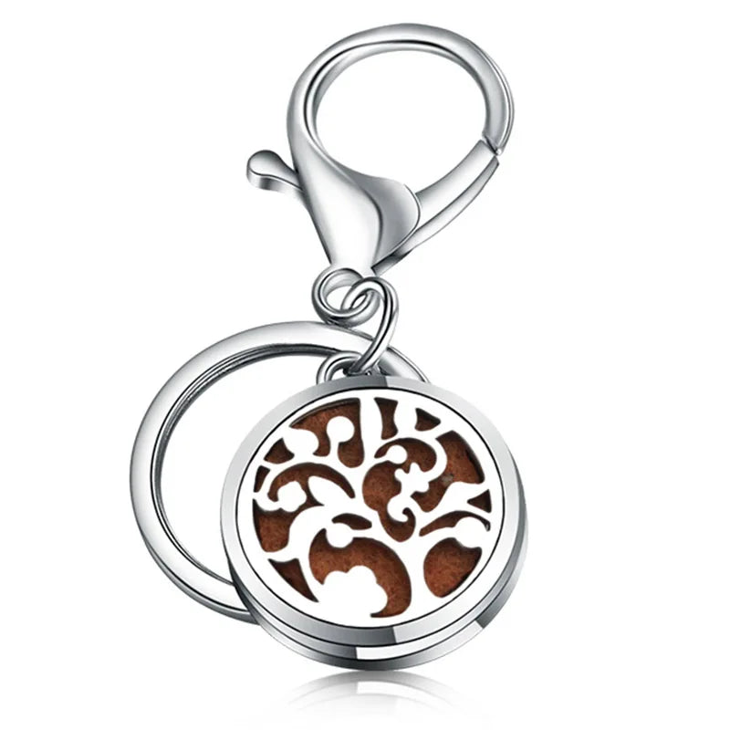 Love Key! Essential oil diffuser perfume Key Chain.