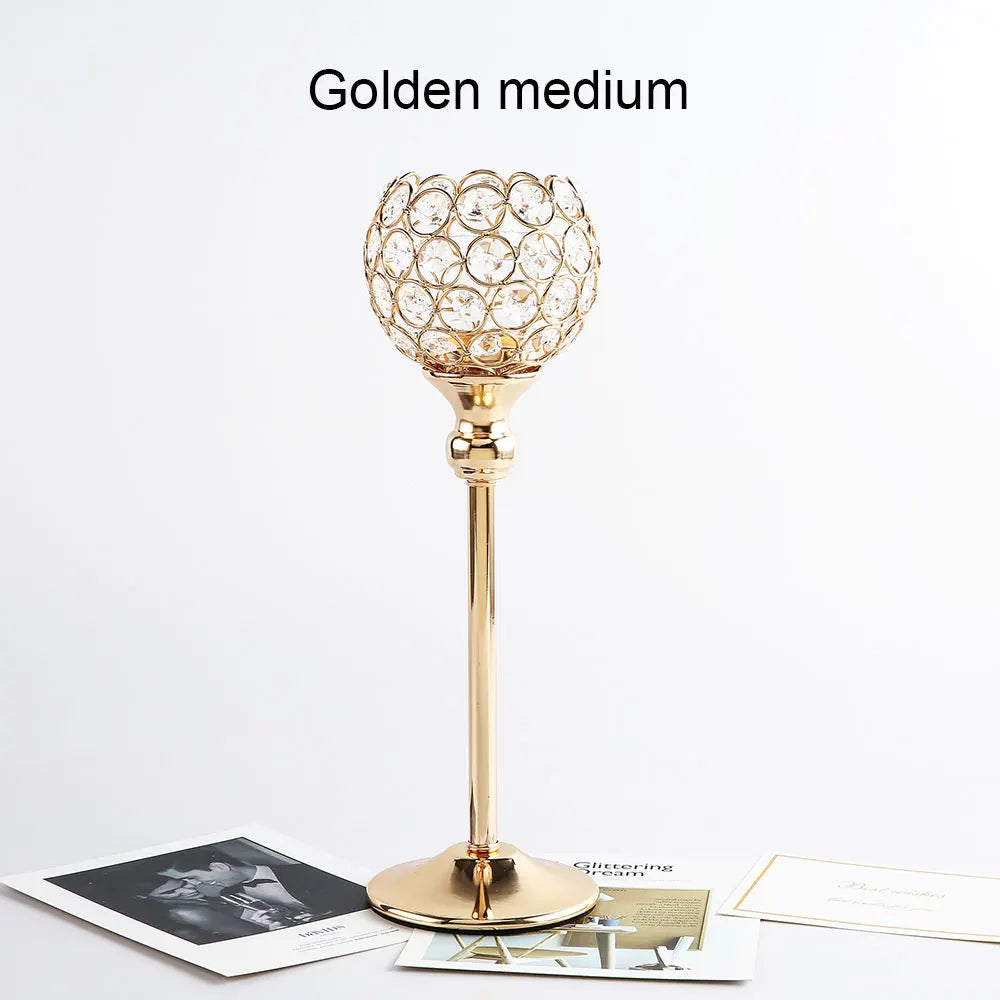 Crystal Romantic Candle Lantern Ideal For Any Event