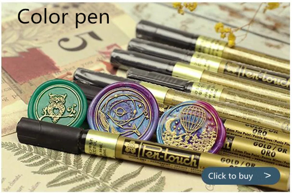 Timbro di ceralacca antico classico 26 lettere iniziali dell'alfabeto AZ